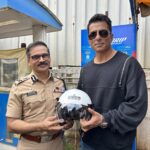 MTV Roadies - Karm Ya Kaand Champions Road Safety with Maharashtra Highway Traffic Police; distributes helmets to riders