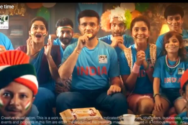 Sourav Ganguly re-enacts the famous jersey-waving moment in Bisk Farm’s latest Cricket campaign