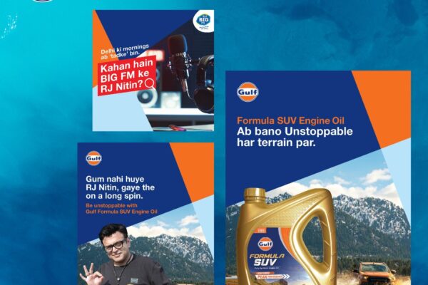 BIG FM Joined Hands with Gulf Oil for its 'Unstoppable India' Campaign