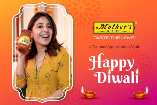 Mother's Recipe and Actress Shweta Tripathi Collaborate to spread Fun and Festivity this Diwali with ‘Tyohaar Apne Andaaz Mein'