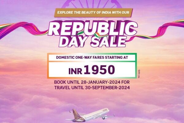 VISTARA CELEBRATES REPUBLIC DAY WITH A SPECIAL SALE FROM 26-28 JANUARY 2024