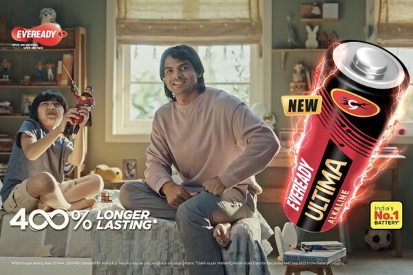 Neeraj Chopra Features in the Latest TVC of Eveready's Ultima Alkaline battery – Powers Kids Uninterrupted Play and limitless Imagination