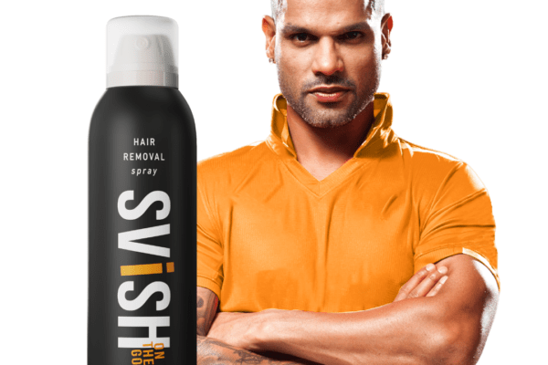Svish Launches Hair Removal Spray with Shikhar Dhawan as Brand Ambassador