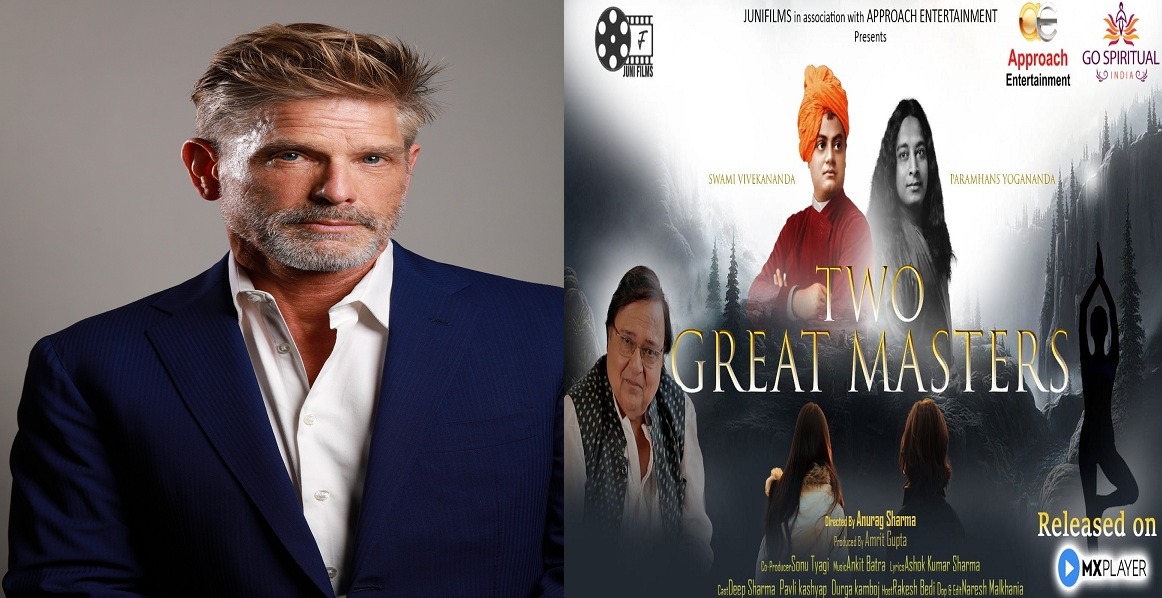Hollywood Actor Clayton Norcross Praises Indian Spiritual Web Series 'Two Great Masters'