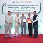 EDITOR’S SYNOPSIS  Ambuja Cements Bhatapara plant receives Apex India Green Leaf Platinum Award 2023 for Environmental Excellence, for its implementation of various environmental practices. Ambuja Cements Roorkee plant receives Apex India Green Leaf Gold Award 2023 for Environmental Excellence, to mark its water stewardship initiatives. Bengaluru, 3 June 2024: Ambuja Cements, the cement and building material company of the diversified Adani Portfolio, receives the environment excellence Platinum and Gold Awards for its Bhatapara and Roorkee plants, respectively at the 8th Apex India Excellence Awards. Ambuja Cements’ Bhatapara plant has been recognised for its deployment of green energy solutions including solar power, as well as Waste Heat Recovery System (WHRS), which collectively contribute to about 30% of its power utilisation. The plant is also 8-times water positive, making it a prime example for water conservation. For these best practices, it has been bestowed the Apex India Green Leaf Platinum Award 2023 for Environmental Excellence. Meanwhile, the Ambuja Cements’ Roorkee plant has been feted with the Apex India Green Leaf Gold Award 2023 for Environmental Excellence owing to its promotion of efficient water use and conservation practices, through which it has reduced its water consumption by a staggering 33%. Mr. Ajay Kapur, CEO – Cement Business, Adani Group, said, “These accolades are a recognition of our relentless pursuit of operational excellence through constant improvements in efficiencies, as well as our unmoving focus on environmental stewardship through the facilitation of the most innovative green technologies. Our product portfolio of more than 85% blended green cement is complemented by these diligent efforts at our manufacturing plants.” These awards highlight Ambuja Cements’ leadership position in sustainability efforts which have resulted in the Company becoming 11x water positive and 8x plastic negative.