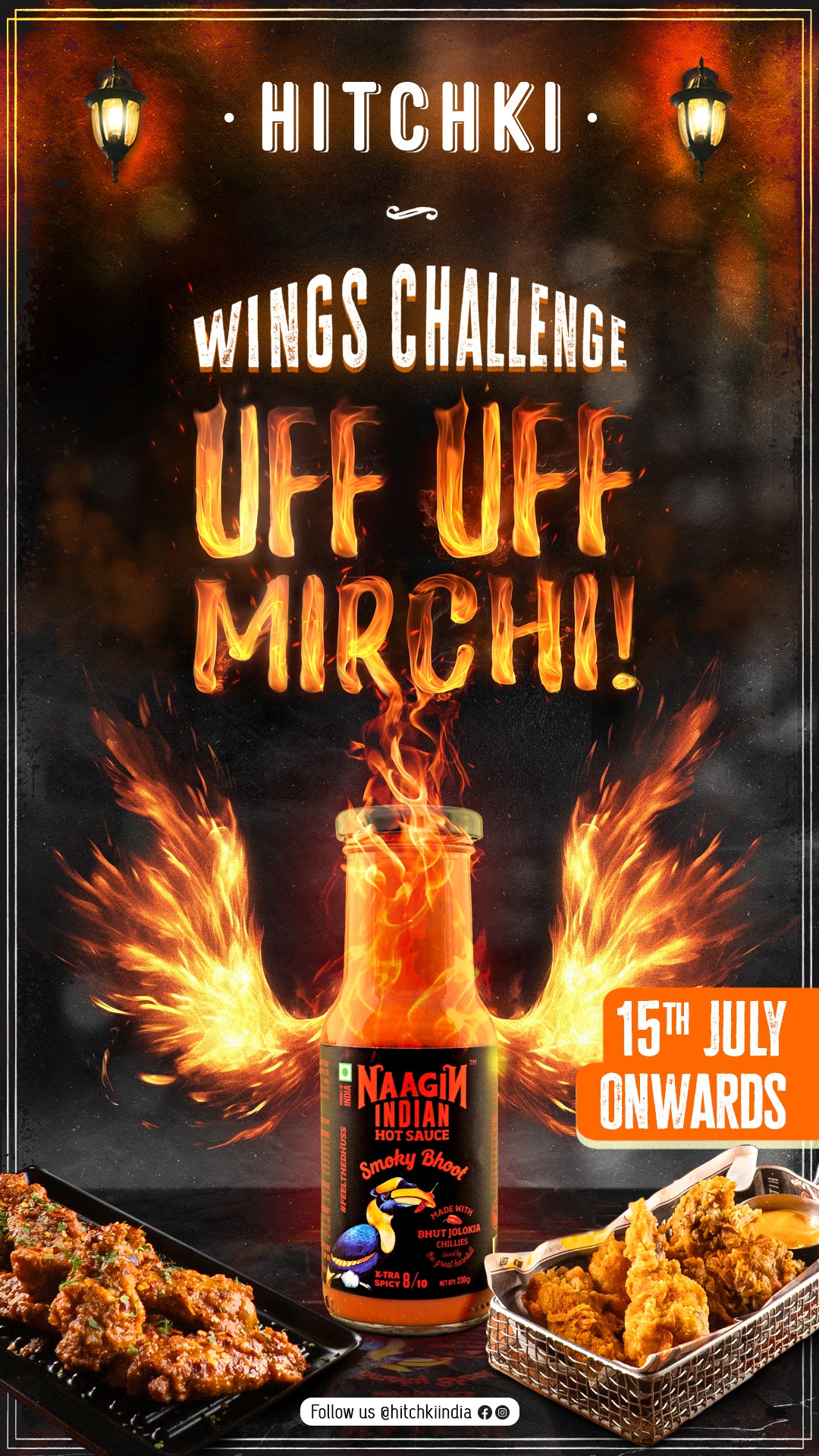 Get Fired Up! Hitchki X Naagin Sauce Unveil their ‘Uff Uff Mirchi Wings Challenge’