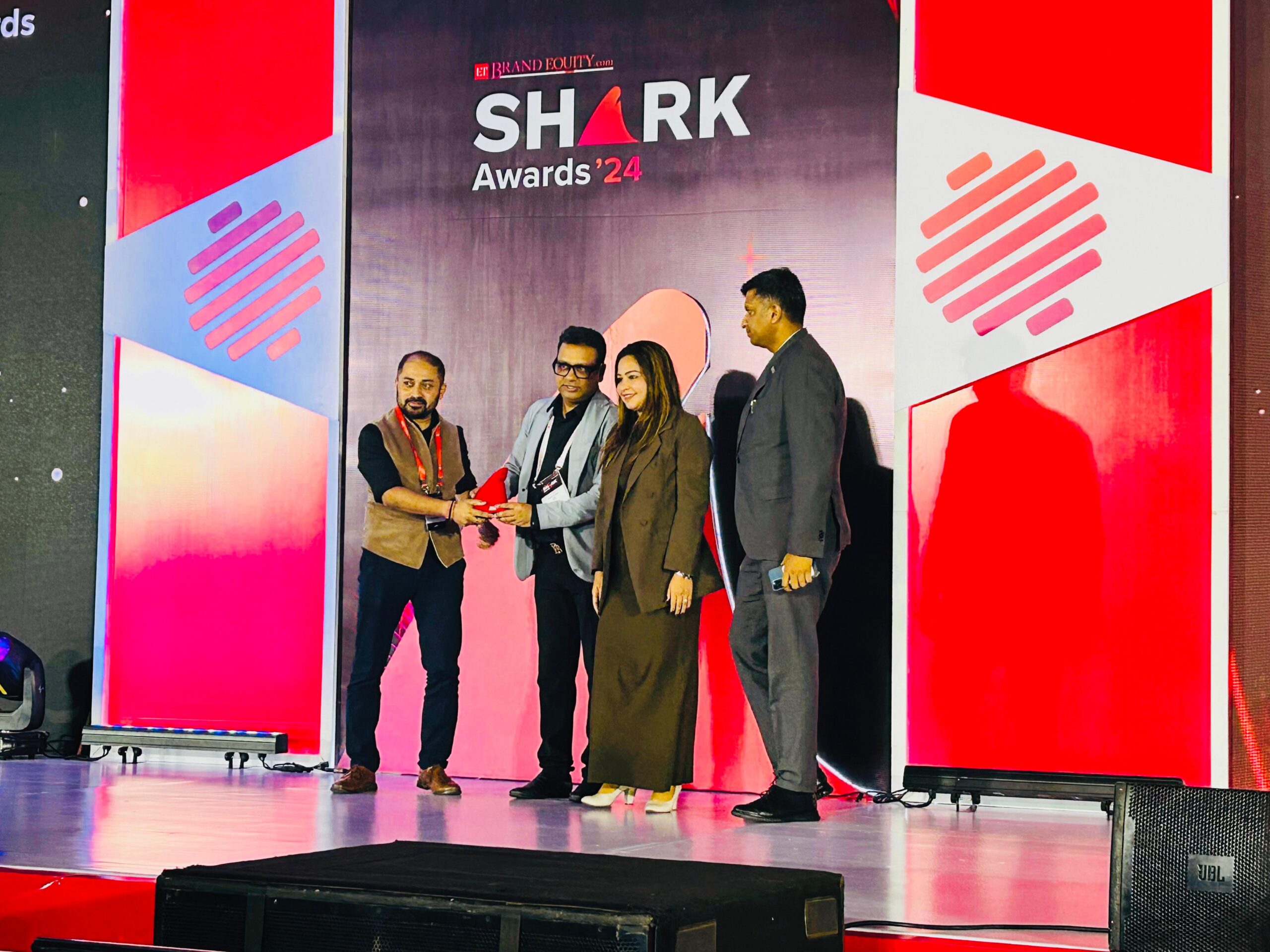 Deepali Designs Debuts at The Shark Awards 2024 Hosted by ETBrandEquity