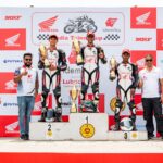 Double win for Mohsin Paramban in 2024 IDEMITSU Honda India Talent Cup NSF250R Round 2 in Chennai