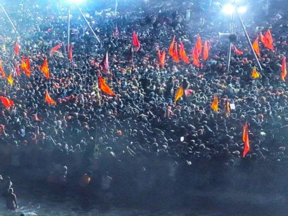 Human Mobile Devices Enhances Maha Kumbh