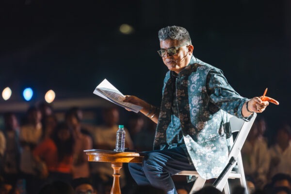 Actor Gajraj Rao Delights the Audience at Spoken Fest 2025