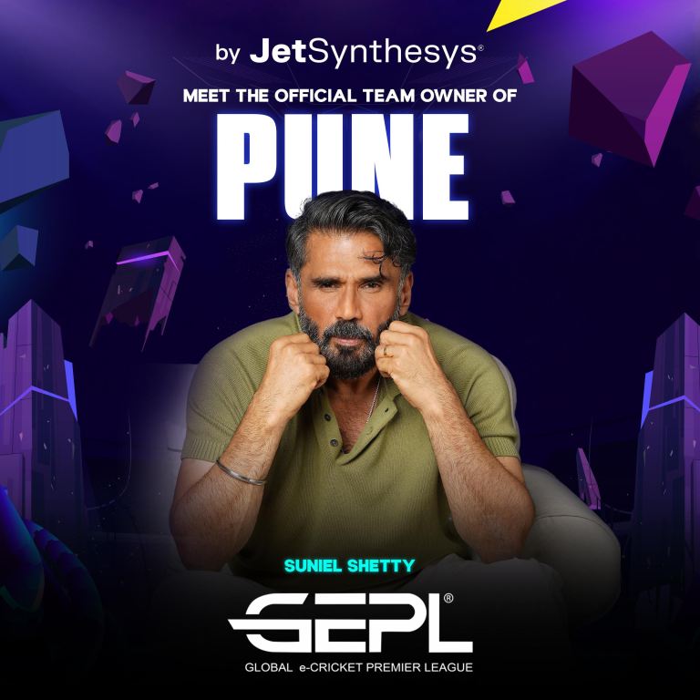 SUNIEL SHETTY JOINS GLOBAL E-CRICKET PREMIER LEAGUE SEASON 2 AS PUNE FRANCHISE OWNER