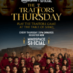 Prime Video’s The Traitors Comes Alive at Mindspace SOCIAL with ‘The Traitors Thursday’