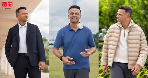 UNIQLO Launches New Campaign with Cricket Legend Rahul Dravid