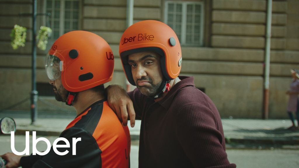 Gambhir and Ashwin in Uber’s new campaign