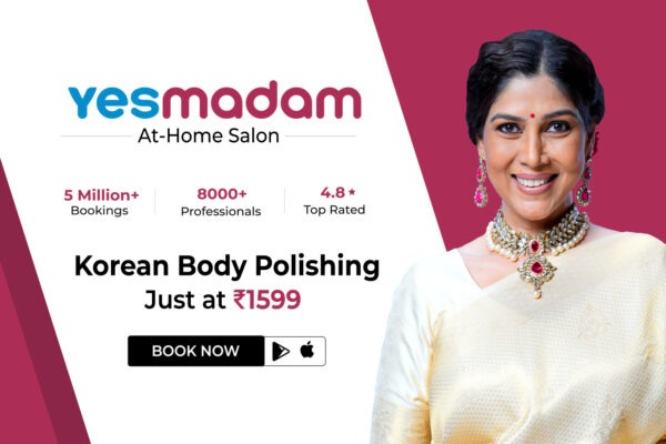 YesMadam Onboards Sakshi Tanwar to promote launch Korean Body Polishing Service