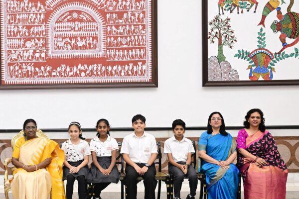 Birla Open Minds International School Rashtrapati Bhavan visit