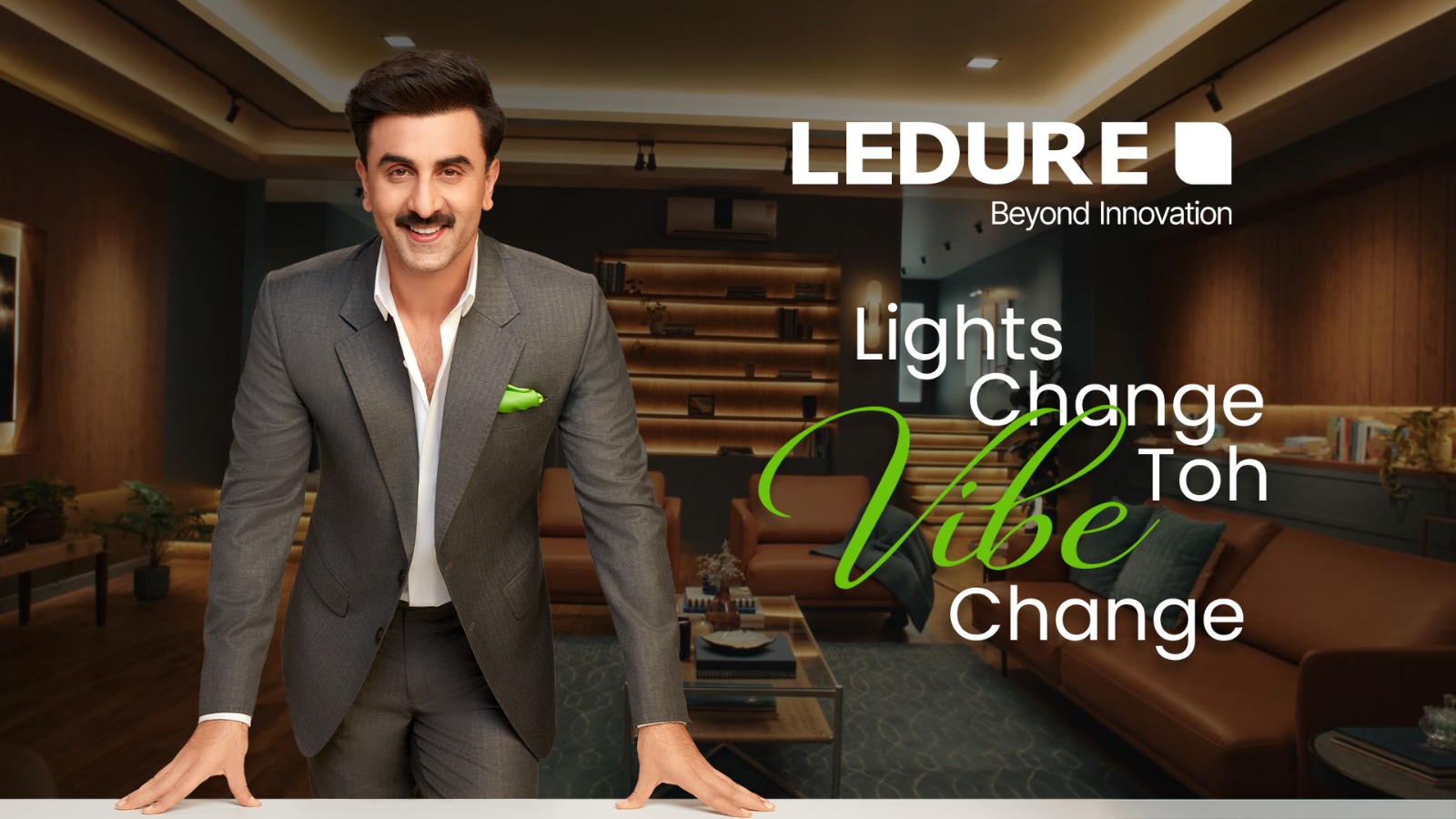 Ledure lighting Ranbir Kapoor TVC campaign