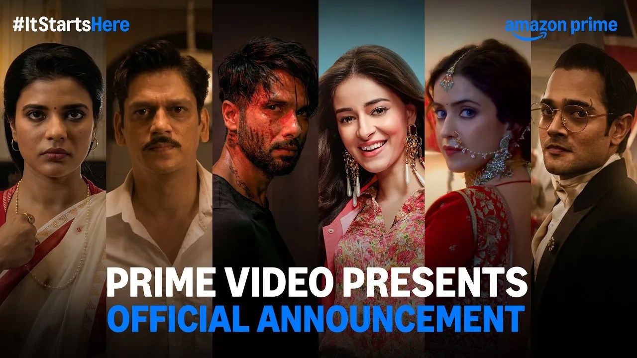 Prime Video India Originals slate 2026 series movies announcement