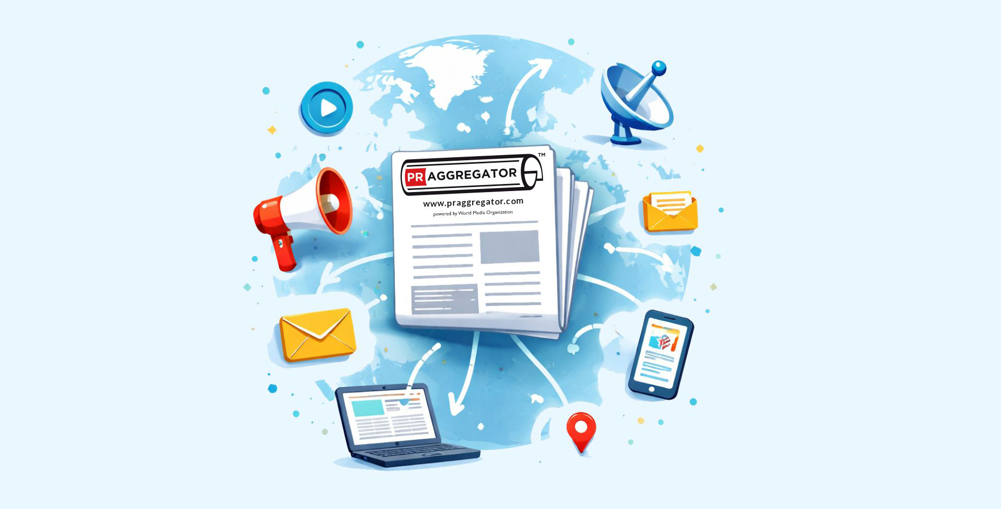 World Media Organization PR Aggregator platform launch