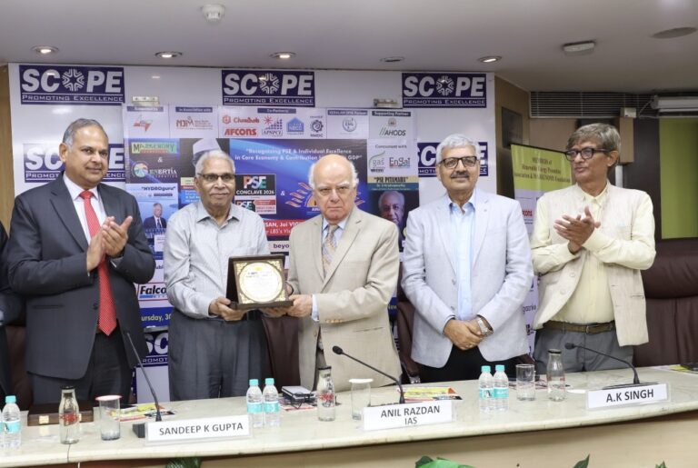 NTPC Communication Veterans Honored: Shri K.M. Prashanth and Shri J.P. Sharma Receive Top IPSE Awards