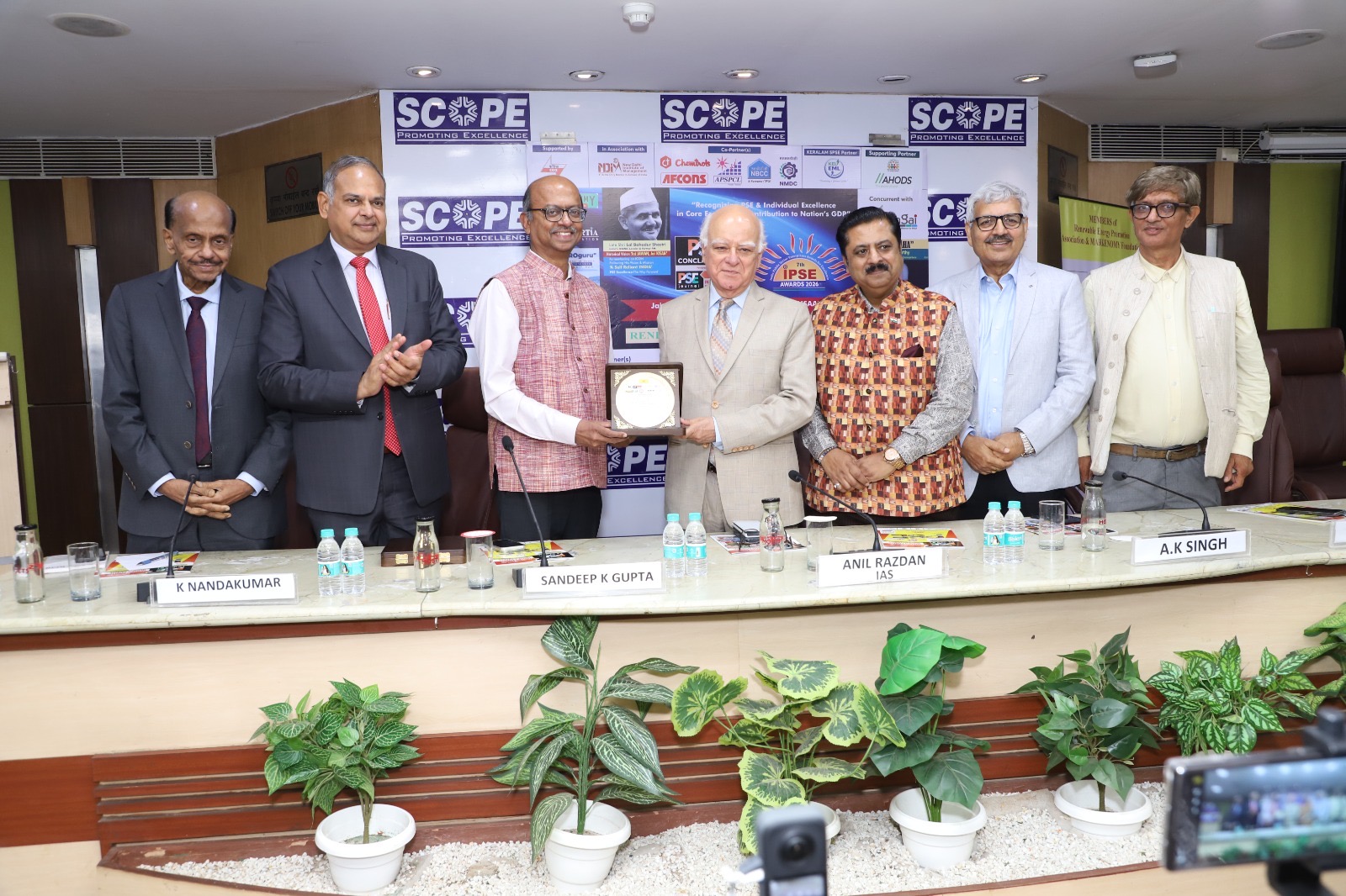 NTPC communication veterans IPSE awards Prashanth Sharma