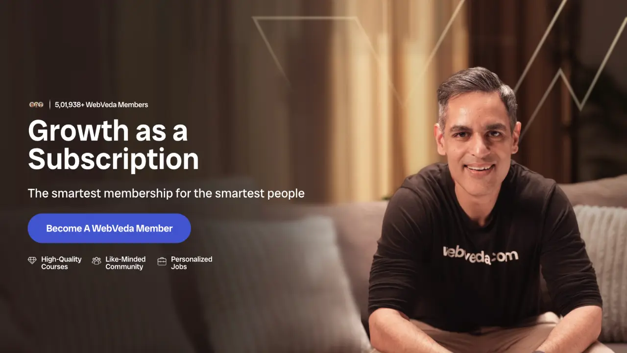Content creator Ankur Warikoo converts courses business 'WebVeda' into subscription service