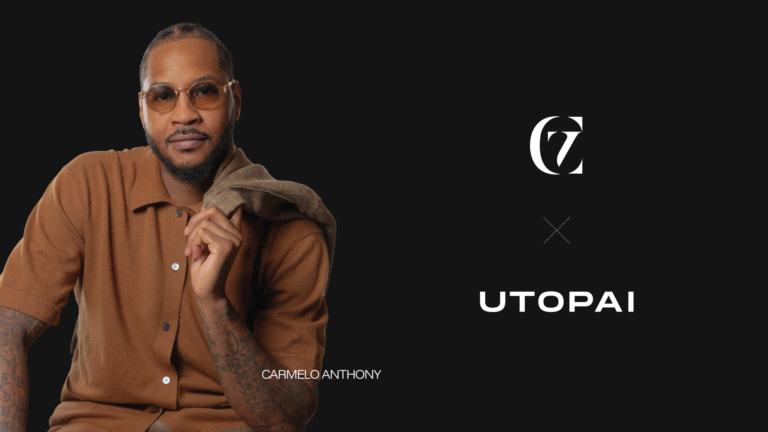 CARMELO ANTHONY’S CREATIVE 7 PRODUCTIONS BECOMES A STRATEGIC PARTNER IN UTOPAI STUDIOS TO EXPAND SPORTS AND ENTERTAINMENT IP
