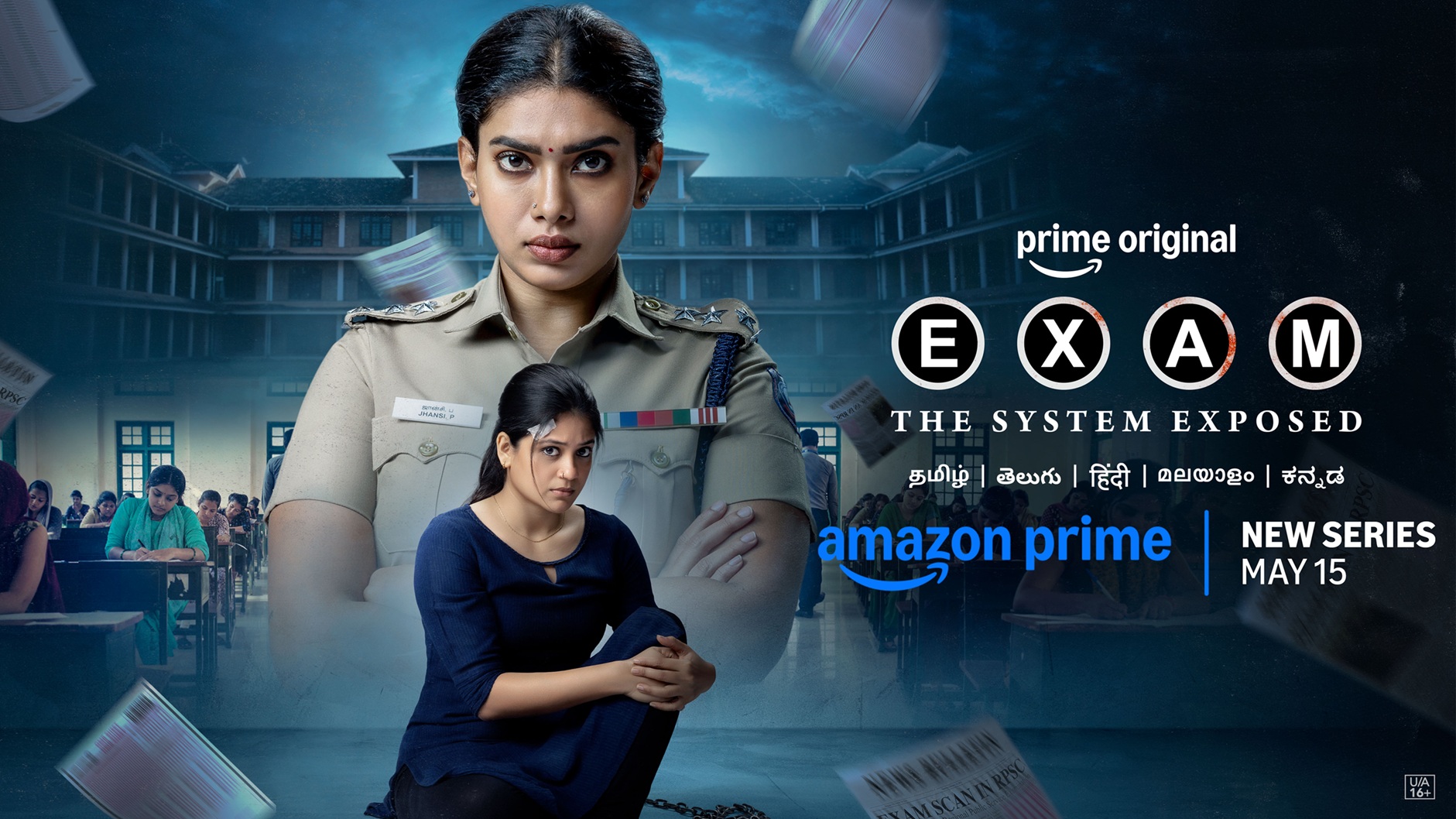 Exam Prime Video Tamil series trailer entrance exam scam