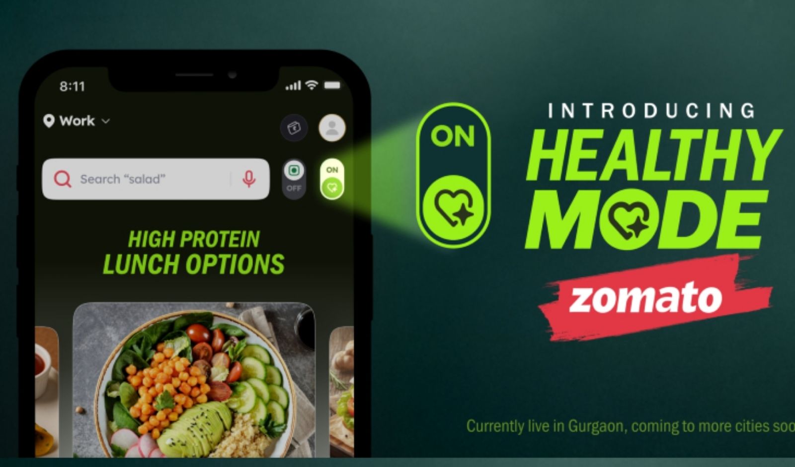 Zomato Healthy Meal subscriptions launch