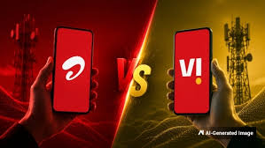 Airtel vs Vi telecom brand war