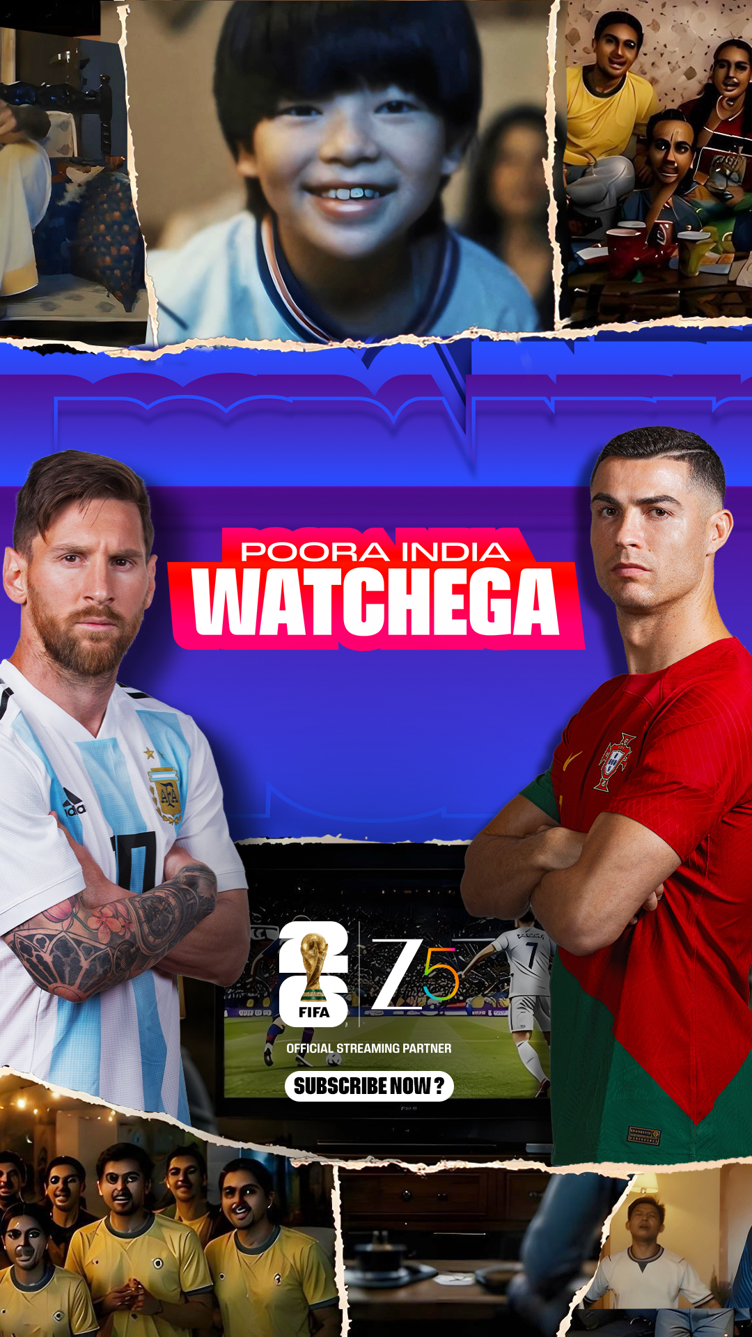 ZEE5 FIFA World Cup 2026 Poora India Watchega