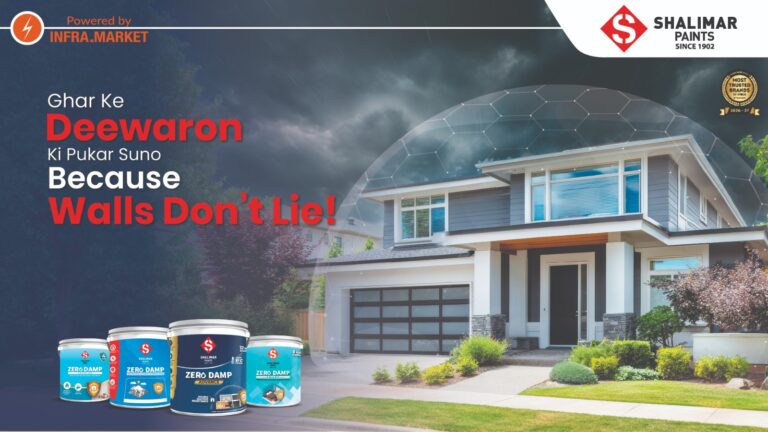 Shalimar Paints Launches “Walls Don’t Lie” Campaign for Zero Damp Series, Spotlighting the Need for Long-Term Wall Protection 