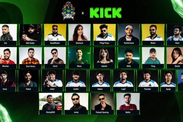 8Bit Creatives KICK creator agency partnership India