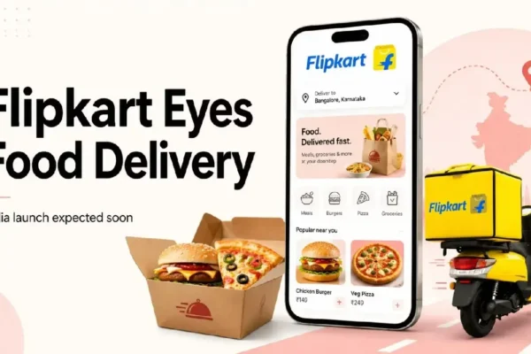 Flipkart online food delivery service