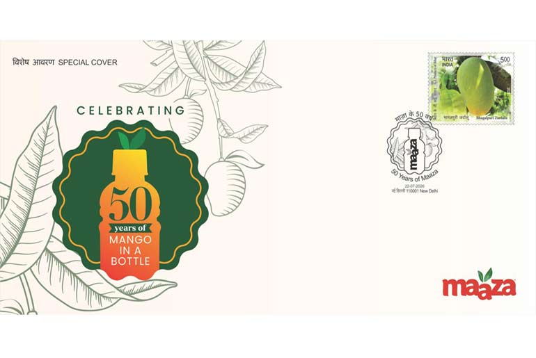 Maaza 50 years Special India Post Cover