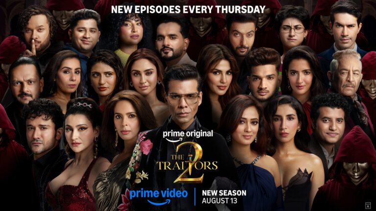 Prime Video Unveils the High-Stakes Trailer for the Second Season of The Traitors, Premiering on August 13; Karan Johar Returns as the Master Orchestrator of a Bigger, Bolder, and More Ruthless Season 