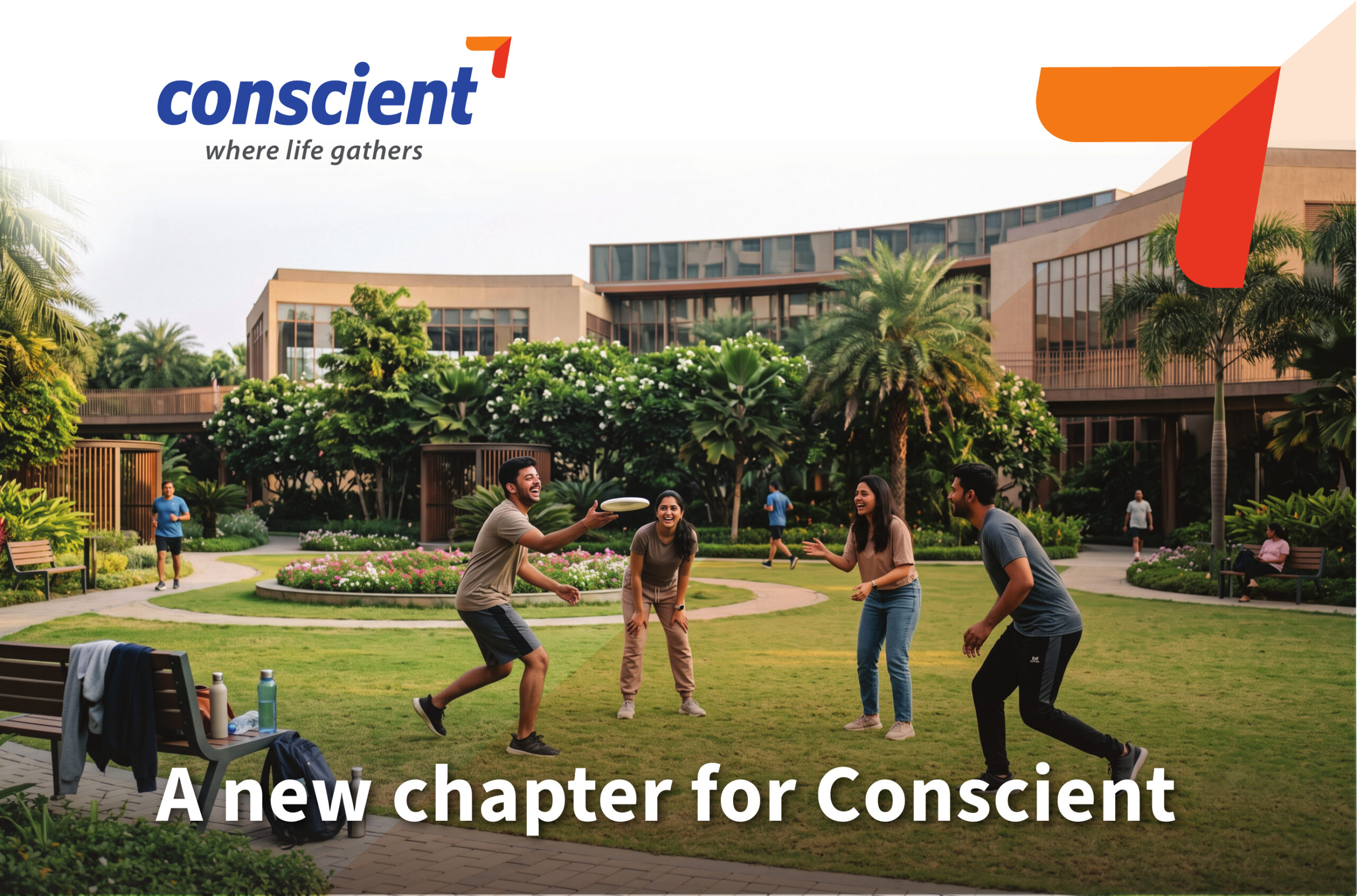 Conscient Infrastructure 50th anniversary brand line