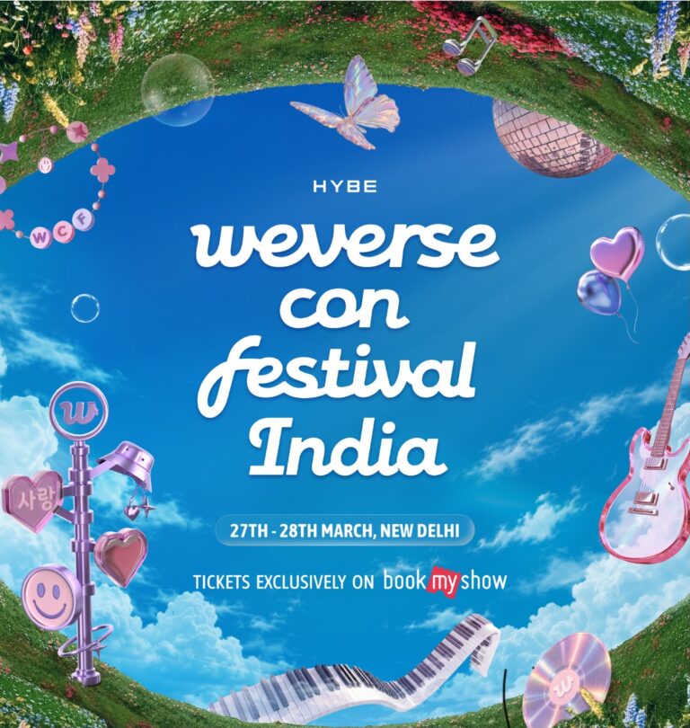 HYBE Announces Weverse Con Festival India, Bringing One of the World’s Biggest K-pop Festivals to the Country for the First Time