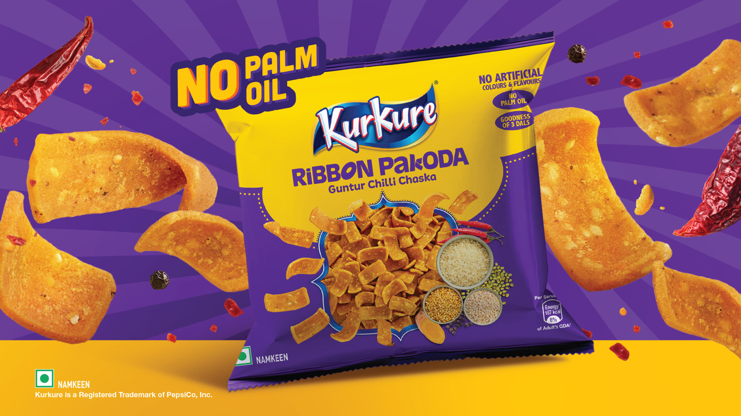 Kurkure Ribbon Pakoda launch in South India